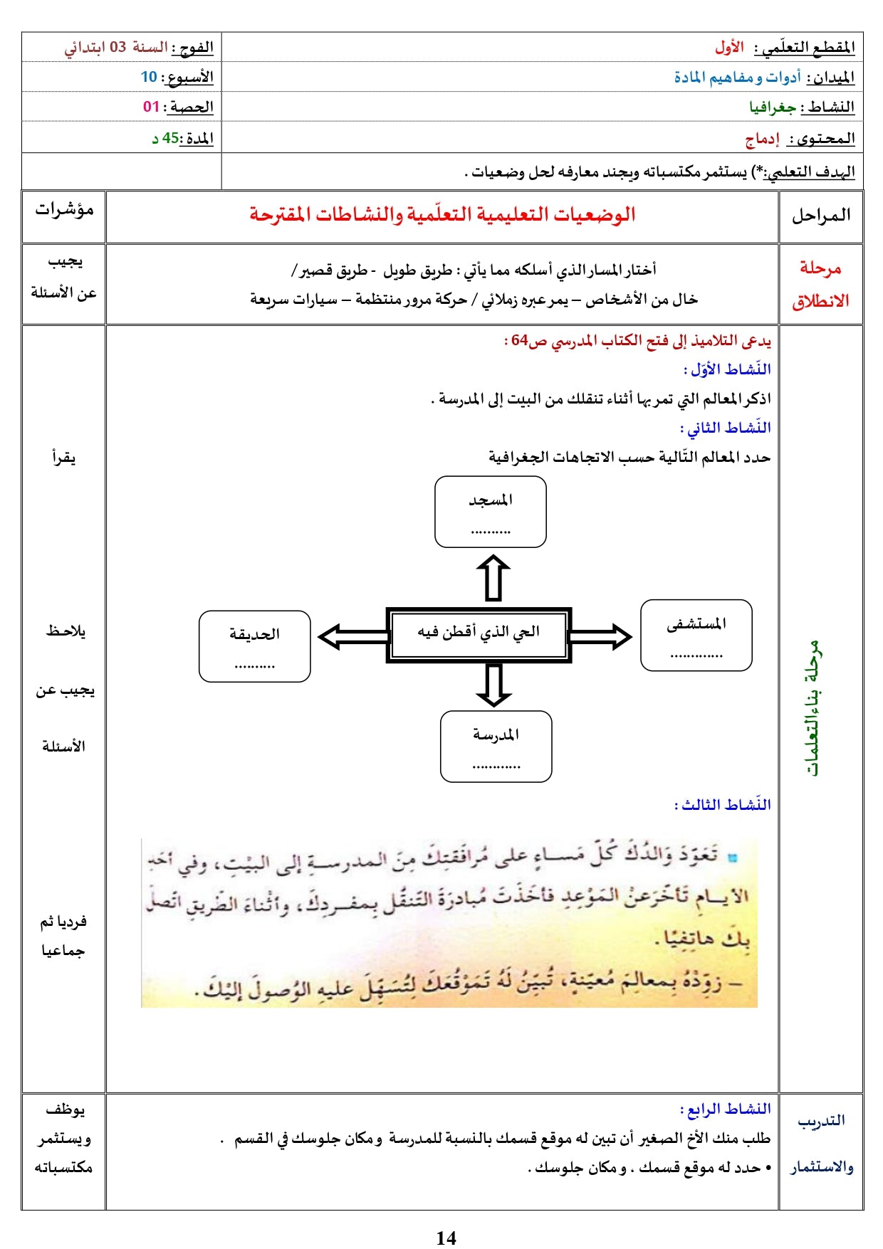 السّنة الثّالثة