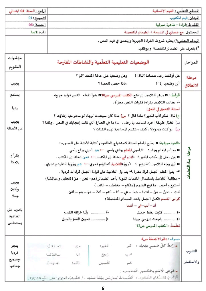السّنة الرّابعة